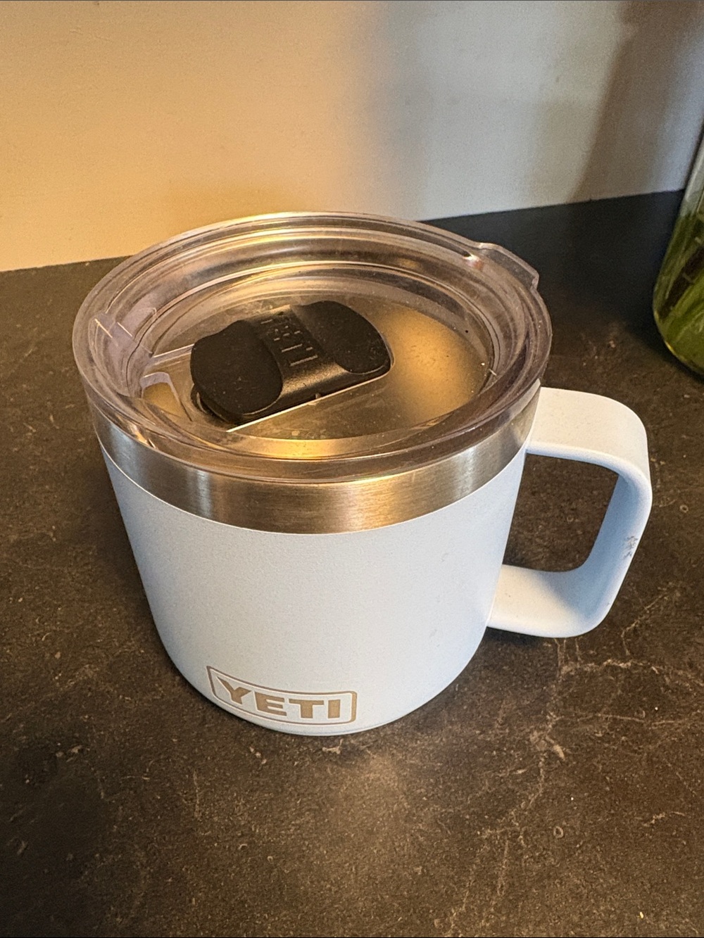 YETI Rambler 16 oz Mug with Lid - light blue